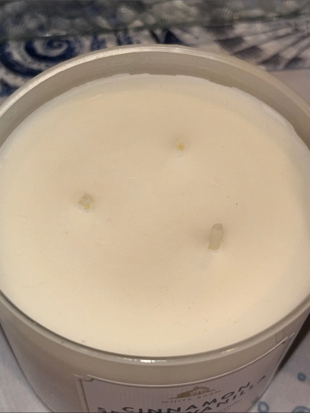 White Barn Cinnamon Spiced Vanilla 3-Wick Candle